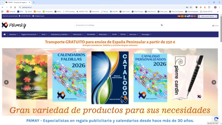 Pamay · Desarrollo web y Comercio electrónico