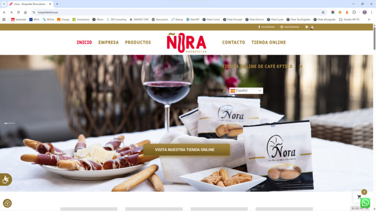 Rosquillas Ñora - Desarrollo Web y Comercio Electrónico